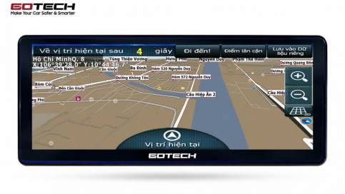 Màn hình Android ô tô Hyundai SantaFe | Gotech GT Evo 